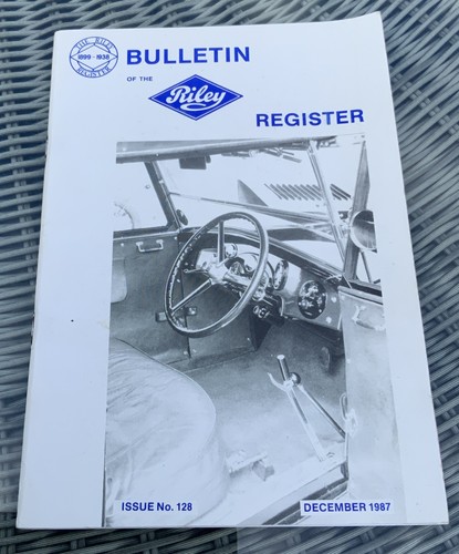 Bulletin riley register - riley,
