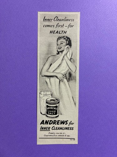 Andrews liver salts - liver, advert
