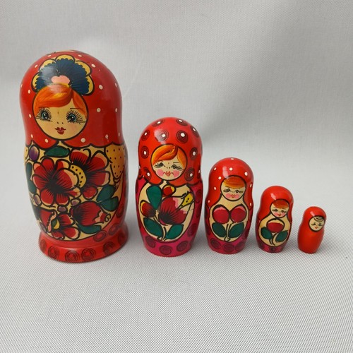 Vintage russian dolls - russian,
