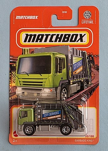 Matchbox garbage king new - king.,