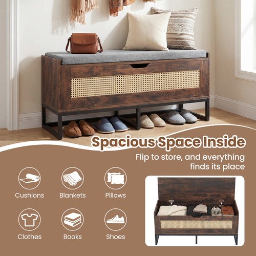 Storage chest 100cm - 100cm, wicker