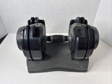 Bowflex SelectTech 220 Adjustable Weight Dumbell 2.5 To 20 Pounds