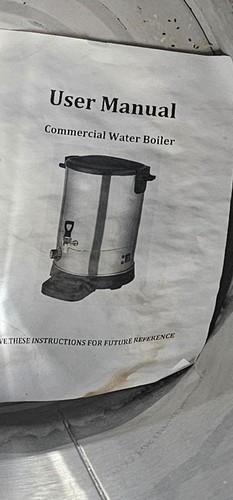 Commercial water boiler - water, 20l