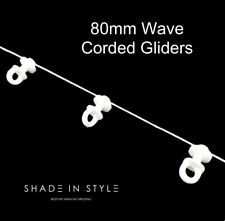 80mm WAVE CURTAIN GLIDERS