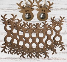 10x reindeer chocolate - reindeer,