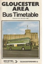 BRISTOL BUS TIMETABLE BOOK