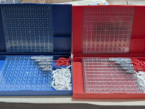 Vintage battleship board - vintage,