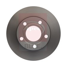 2x Brake Discs Pair Solid fits