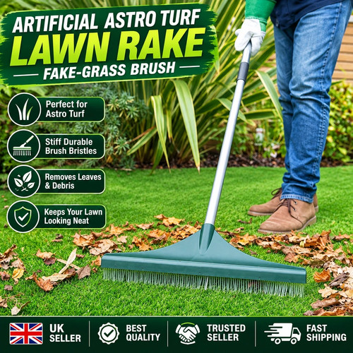 Astro turf lawn rake brush - lawn,