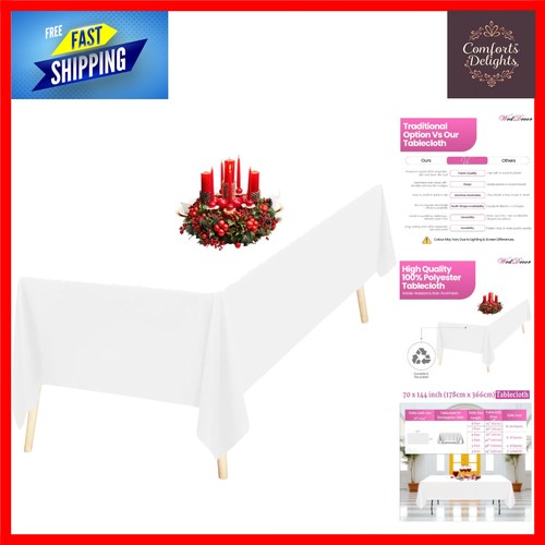 Durable rectangle tablecloth - durable,