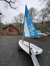 Laser Pico sailing dinghy with