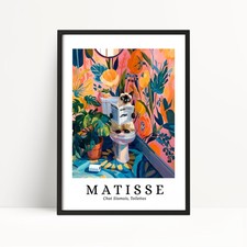 Siamese Cat on Toilet Print