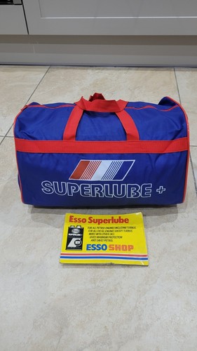 Vintage esso superlube bag - esso,