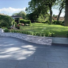 Ardesia grey patio porcelain - grey,