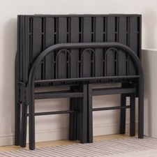 Folding Steel Single Guest Bed