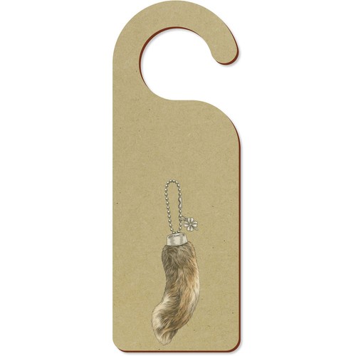 Lucky rabbit foot door - 'lucky,
