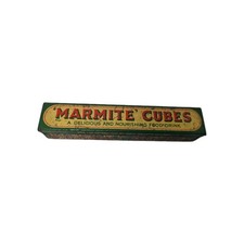Marmite Cube Tin Vintage z0096