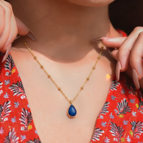 Semi precious lapis - semi-precious,