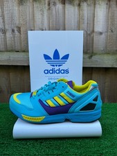 VINTAGE Adidas ZX 8000 AQUA OG TORSION 80'S CASUALS 2013 BOXED UK 10 BNIB