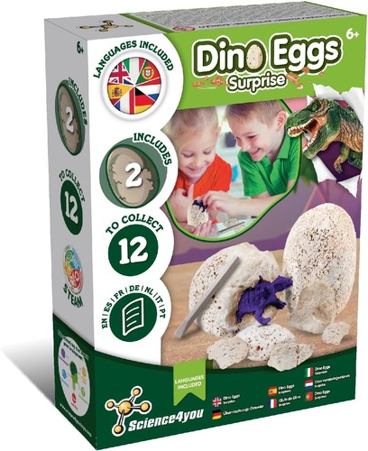 Science4you dinosaur eggs - dinosaur,