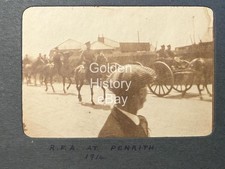 WW1 ROYAL FIELD ARTILLERY AT