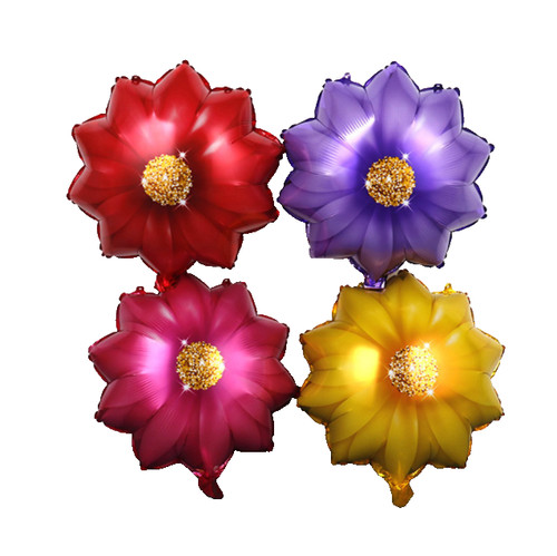 Flower balloon birthday party - balloon,