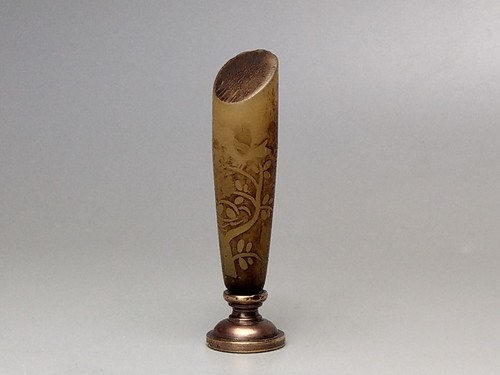 Antique wax seal stamp - wax,