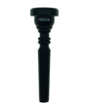 Faxx black plastic trumpet - black,