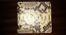 Genuine Python Leather Mens