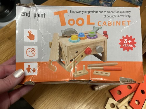 Boxed tool cabinet wood screws - wood,
