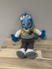 Disney Store Jim Hensons The Muppets Gonzo Soft Toy Plush 16" Stamped Foot