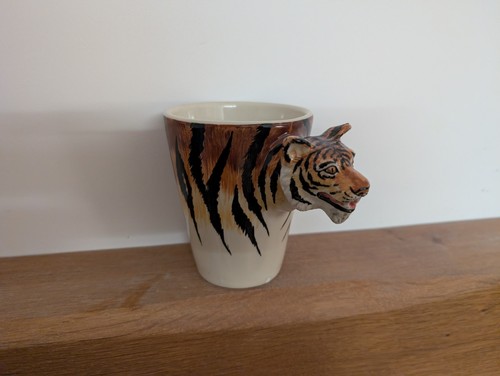 Blue witch tiger - blue, mug