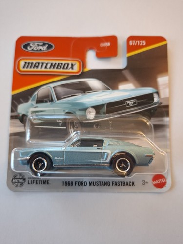 Matchbox 1968 ford mustang - matchbox,