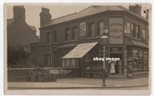 Real photo postcard stockland - real,