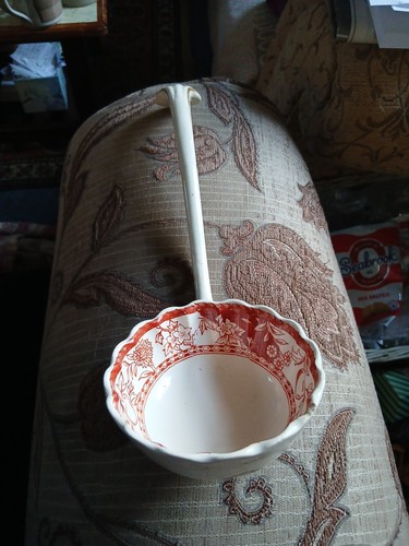 Large copeland antique pottery - large,