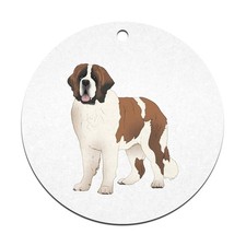 2 x 70mm 'St Bernard Dog