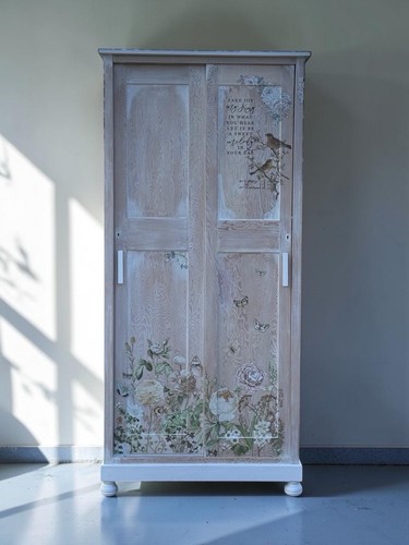 Vintage c20th armoire - vintage,