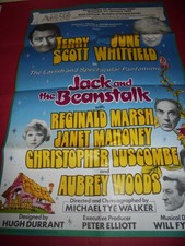 Terry Scott June Whitfield Reginald Marsh 1986 UK Pantomime Poster