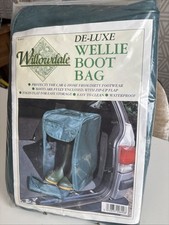Wellie Boot Bag Vintage Unused