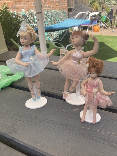 Vintage porcelain ballerina - vintage,