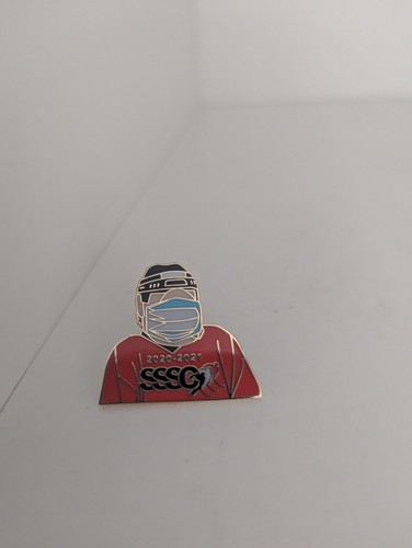 Ice hockey collectable badge - ice,