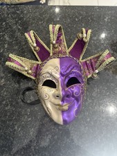 Venetian Ceramic Wall Mask