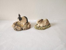 John Beswick Studio The Countryside Series Bunny Rabbit x 2