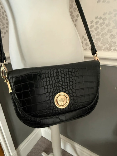 Stylish black dune croc - stylish,
