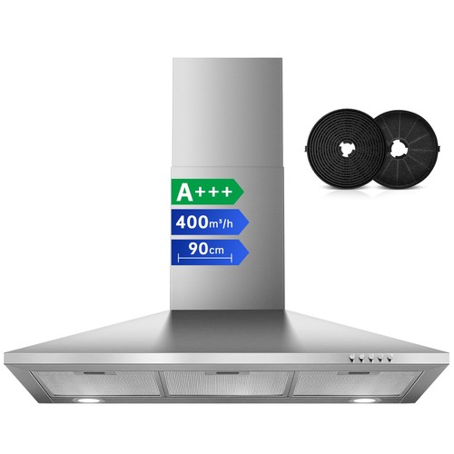 90cm cooker hood 400m - cooker, 400m³/h