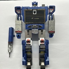 VINTAGE TRANSFORMERS G1 SOUNDWAVE ACTION FIGURE TAKARA JAPAN 1983