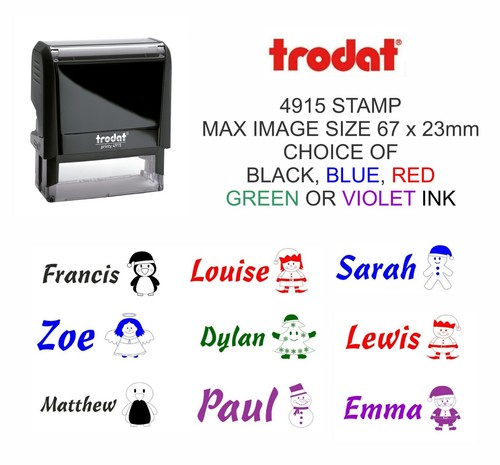 Personalised child name stamp - child,