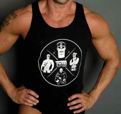 Tom finland mens vest - tom,