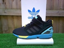 VINTAGE Adidas ZX8000 AQUA TECH FIT MID 80s casuals TORSION COLOURWAY UK10 2014