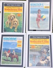 4x Rare 1960s Kodak